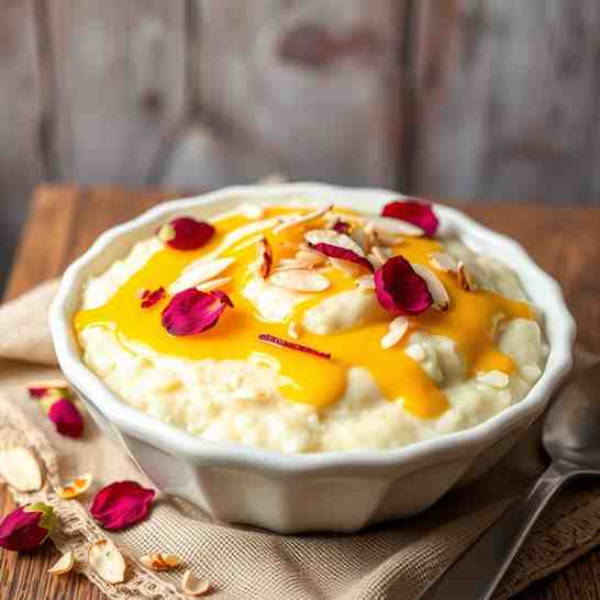 Sholeh Zard - The Best Vegan Rice Pudding Recipe